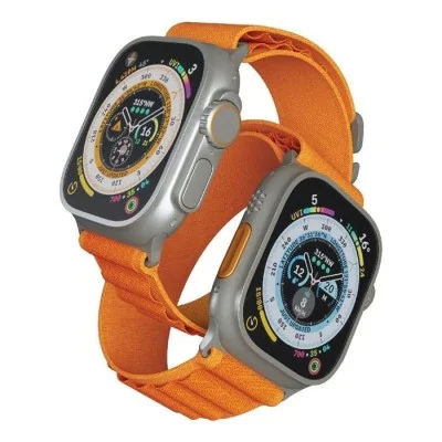 Porodo Ultra Titanium Smart Watch 2.1" Wide Screen - Orange